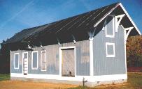 Bancroft Depot in gray primer