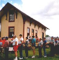 NMRA tour at depot