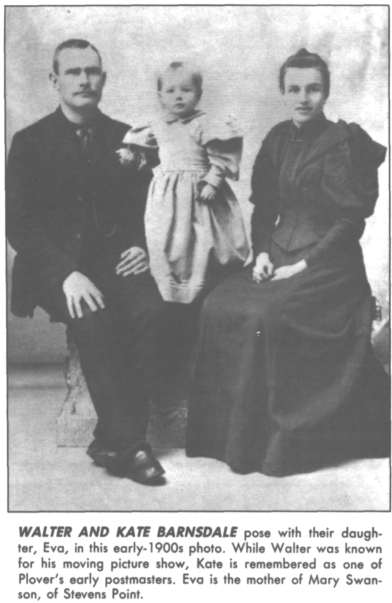Walter Kate and Eva Barnsdale - early 1900's